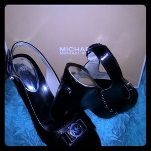 Michael Kors Charm Sling Sandals